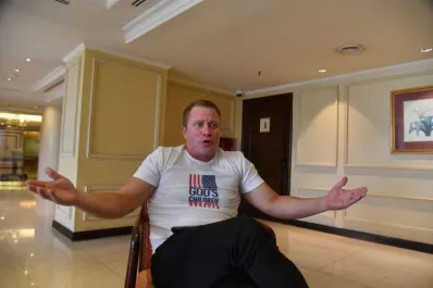 Tim Ballard desmintió a Viviana Canosa: No hablamos de ningún caso, no sé nada de eso