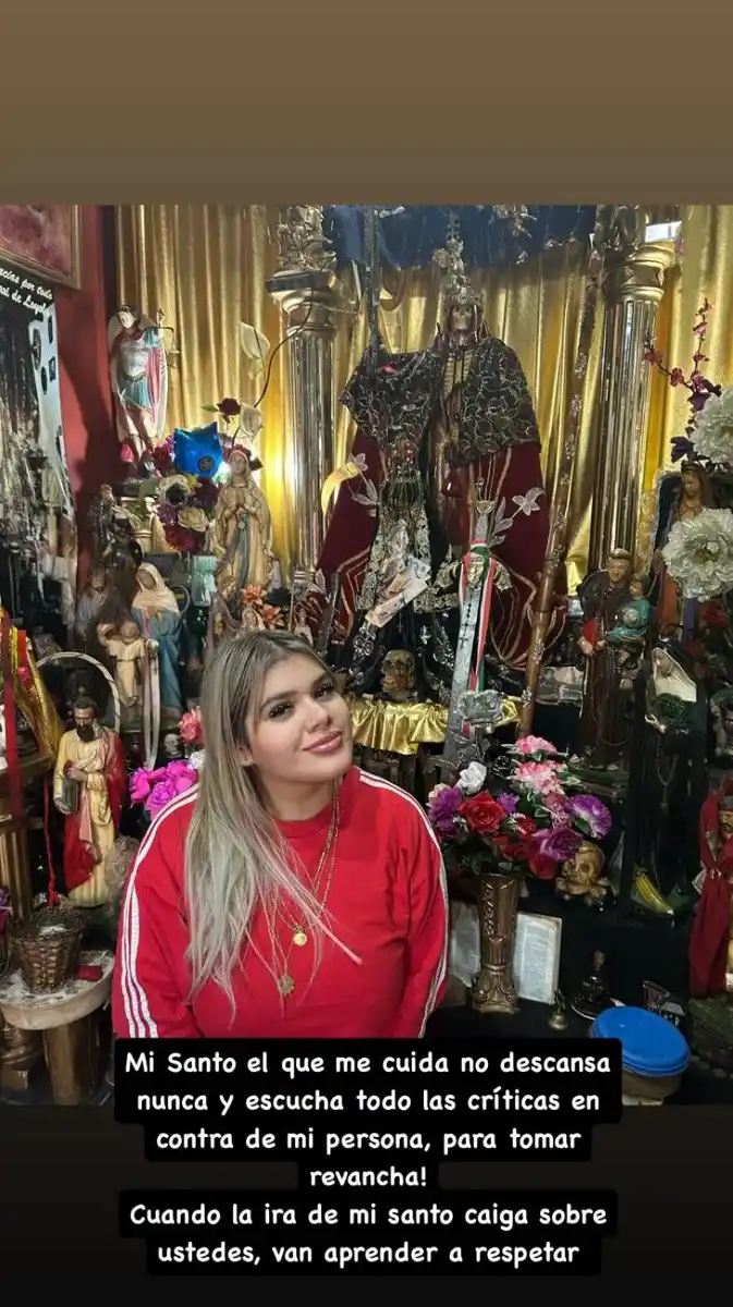 Morena Rial dio a conocer su devoción por San La Muerte: El que me cuida