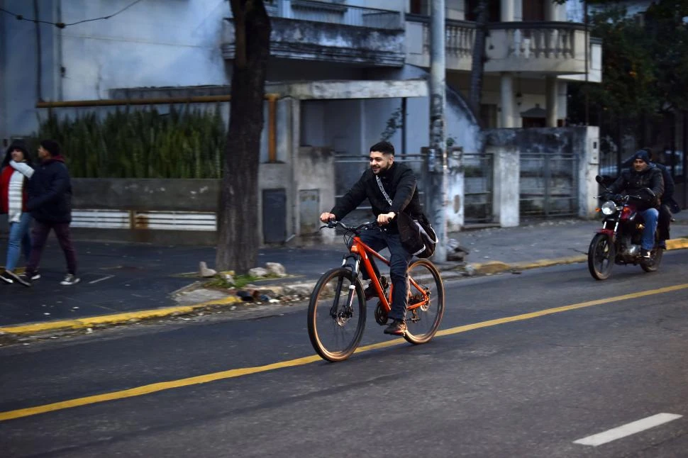 MAYORÍA. Más del 80% de los ciclistas son hombres en la capital.