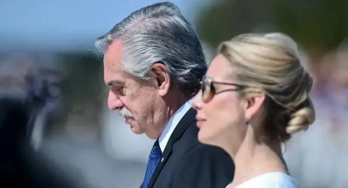 Alberto Fernández y Fabiola Yañez. ARCHIVO