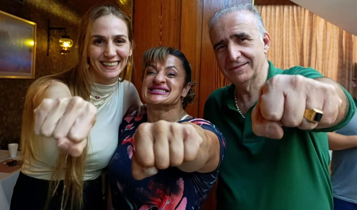 La ex boxeadora “Locomotora” Oliveras, una de las ganadoras de las elecciones en Santa Fe