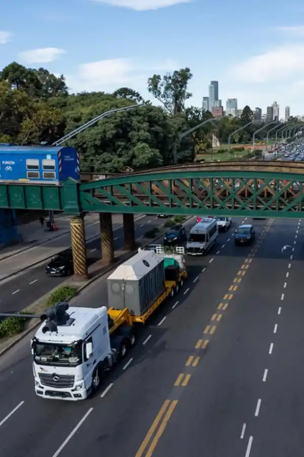 Pupy en las calles de Buenos Aires.