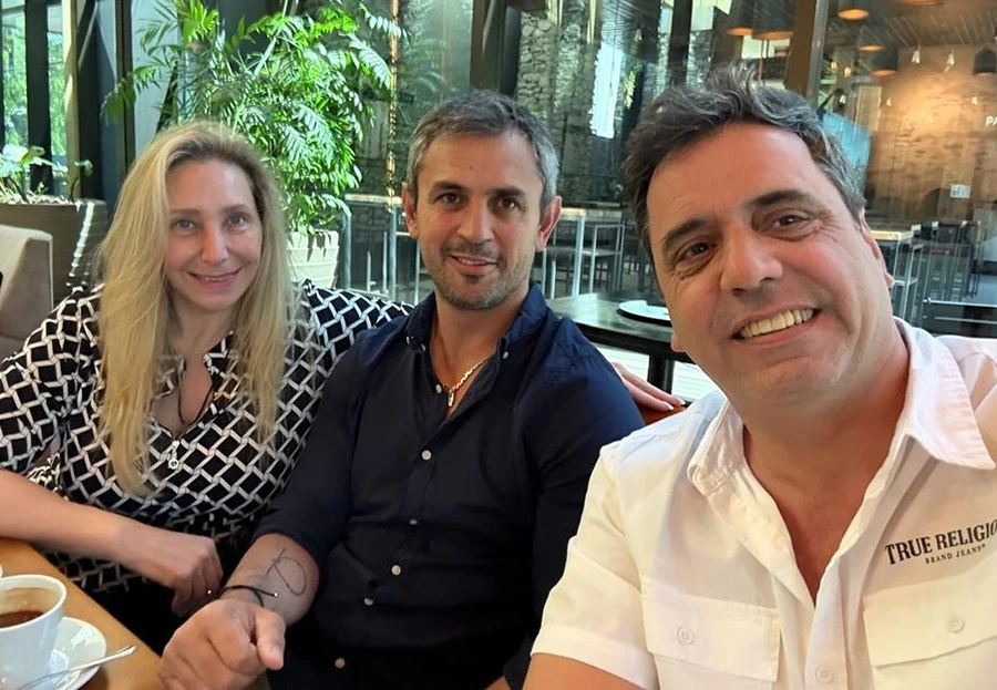 MESA CHICA. Karina Milei y Martín Menem respaldaron a Lisandro Catalán, presidente de La Libertad Avanza  en Tucumán. 