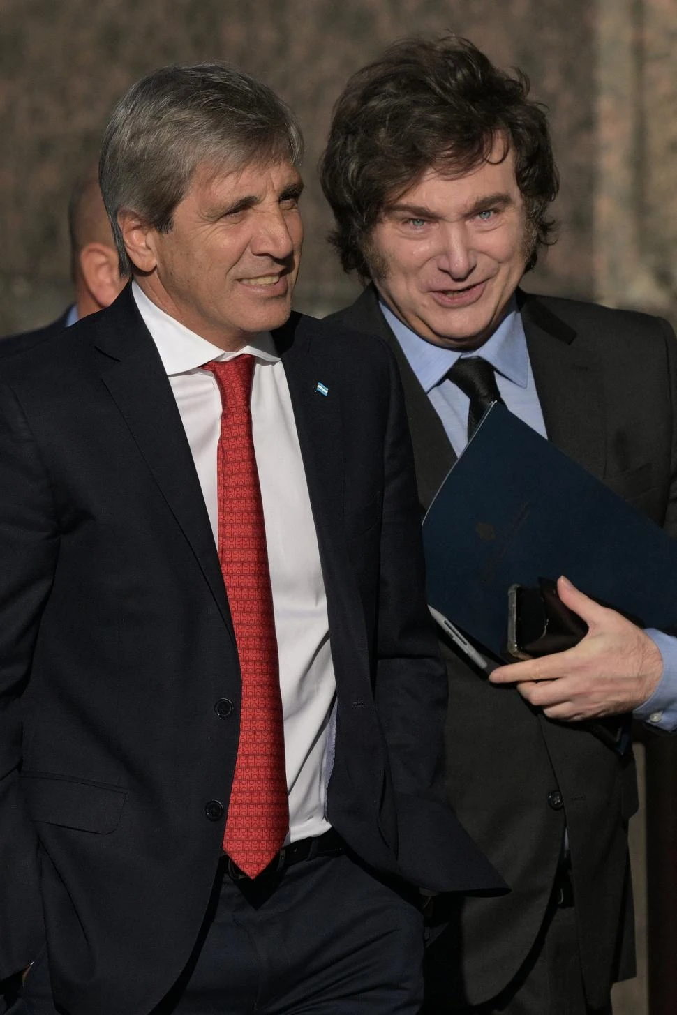 JEFE DE ESTADO. Javier Milei destacó la decisión de eliminar el cepo. AFP