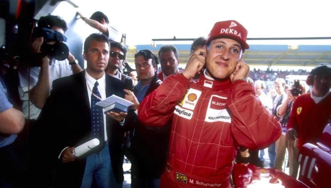 Schumacher voló hacia su primer nieto, aseguró un diario alemán