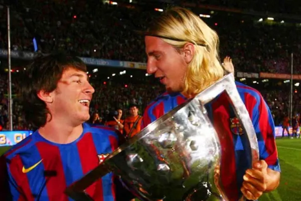 El elogio de Maxi López a Messi sobre su inicio en Barcelona: “Se veía que era…”