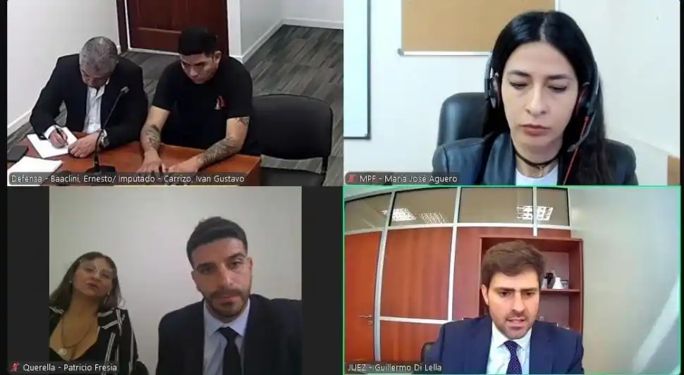 IMPUTADO. Carrizo dijo que la víctima se le apareció repentinamente.