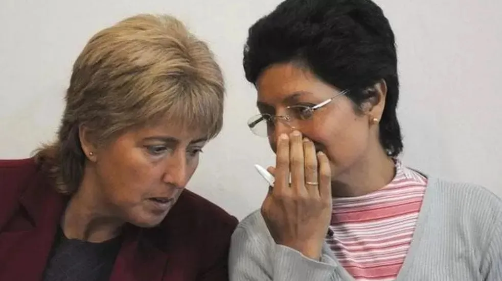 Nélida Fernández (Marcos Fernández) y Susana Acosta. ARCHIVO