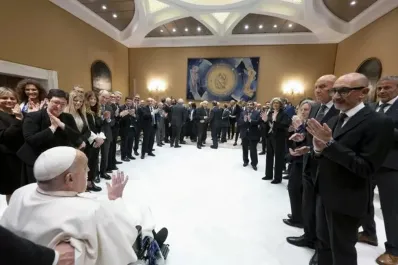 Cuando mandan las mujeres, las cosas funcionan: el agradecimiento del Papa a sus cuidadoras