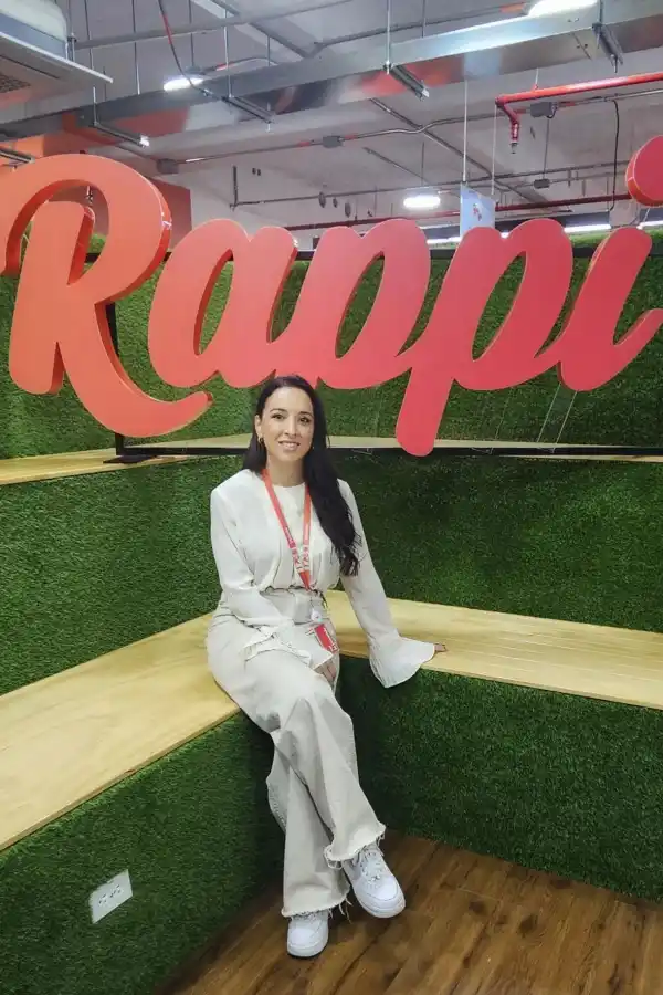 TECNOLOGÍA LATINOAMERICANA. Mariana Jiménez visitó las oficinas de Rappi durante una de las jornadas de formación en la masterclass impulsada por la ONU.
