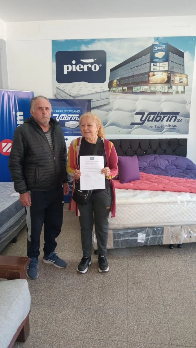 Una gran sorpresa: Norma Alicia Correa ganó $160.000 en Yubrin