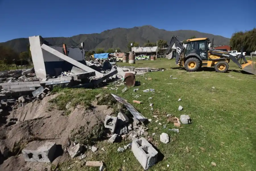 ETAPAS. Después de El Mollar, el plan avanzó hacia Tafí del Valle.