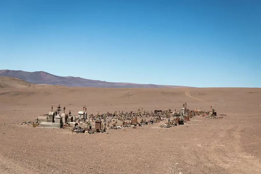 Vista del cementerio de La Casualidad