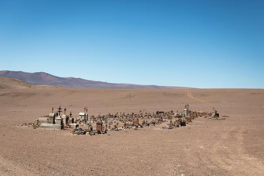 Vista del cementerio de La Casualidad