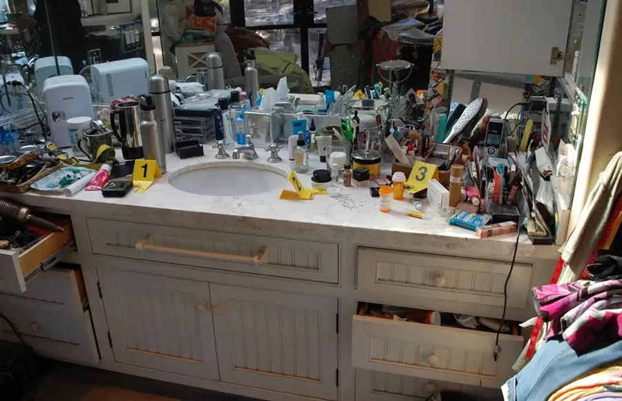 La casa de Gene Hackman era un verdadero desorden