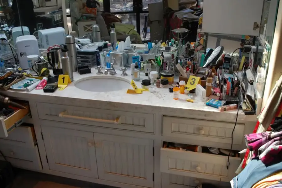 La casa de Gene Hackman era un verdadero desorden