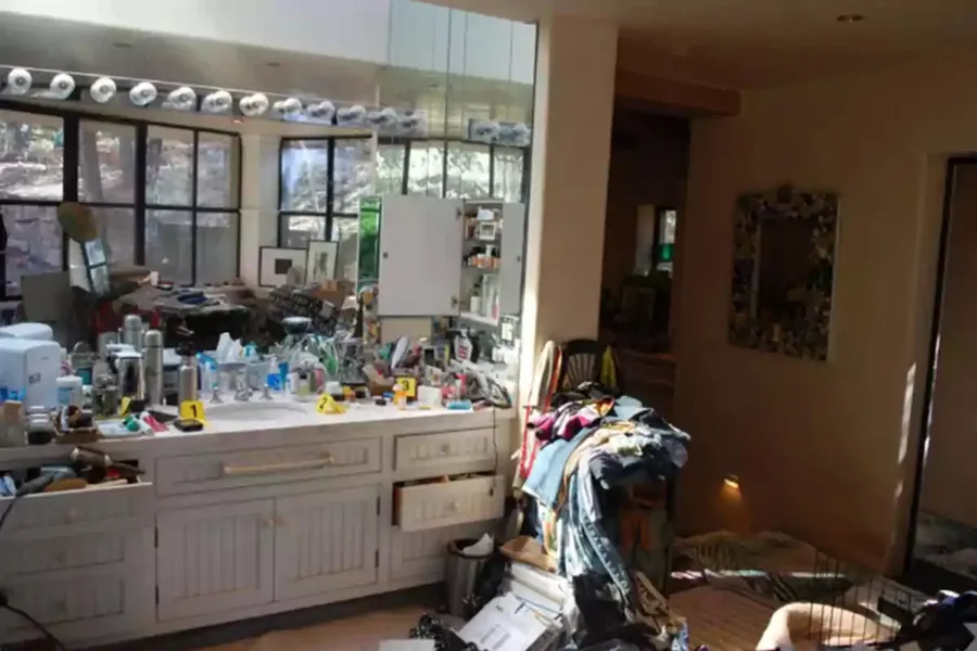 Las impactantes imágenes de la casa de Gene Hackman y su esposa