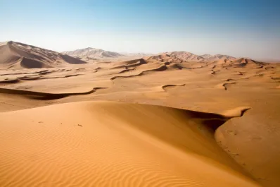 En el desierto más grande del mundo había un lago de 42 metros