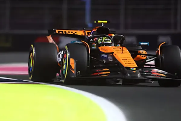 Sorpresa en la Fórmula 1: así fue el accidente de Lando Norris en la clasificación del GP de Arabia Saudita