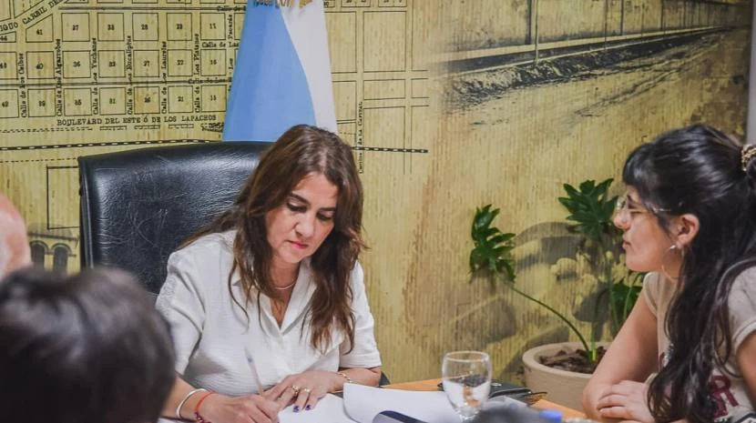 PUJA. La intendenta Rodríguez exige al Gobierno que le restituya fondos que, aduce, les descontaron mal.
