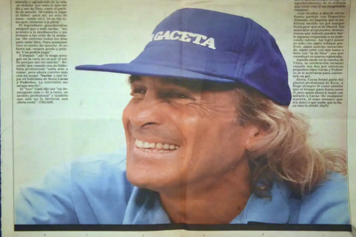 Adiós a Hugo Orlando Gatti: el Loco que convirtió el arco en un escenario