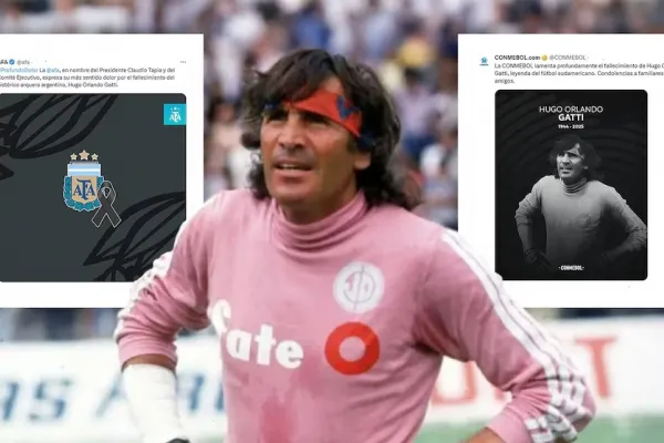 “Hasta siempre, Loco”: los mensajes en las redes sociales tras la muerte de Hugo Gatti