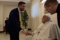 El Papa Francisco le dedicó unos pocos minutos a Vance