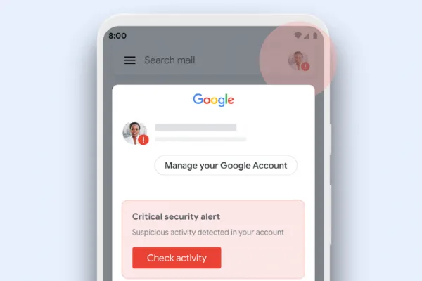 La nueva Alerta de Seguridad de Google que puede robar tus datos