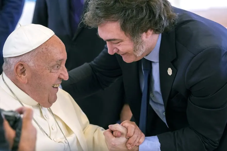 Javier Milei despidió al papa Francisco: “Profundo dolor”