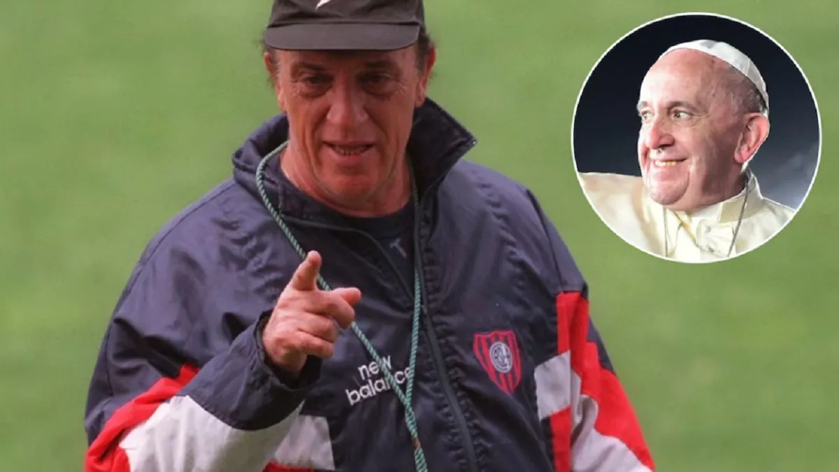 “Sácalo que es mufa”: la historia detrás del día que Basile echó al Papa del vestuario