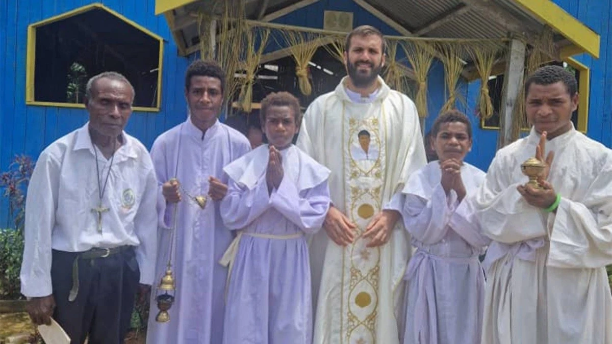 Comunidad de la iglesia Papúa. VATICANNEWS.VA