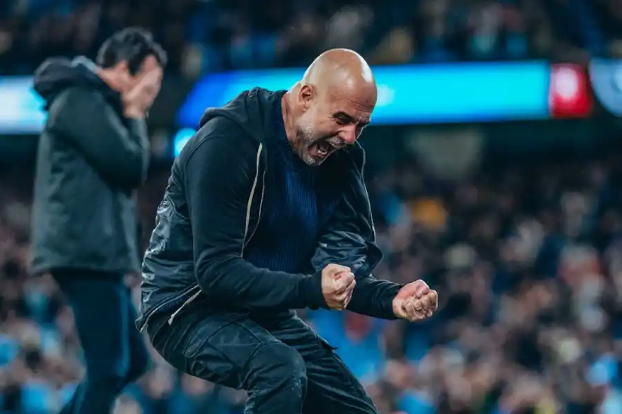 La floja actuación de Dibu desató la euforia de Guardiola