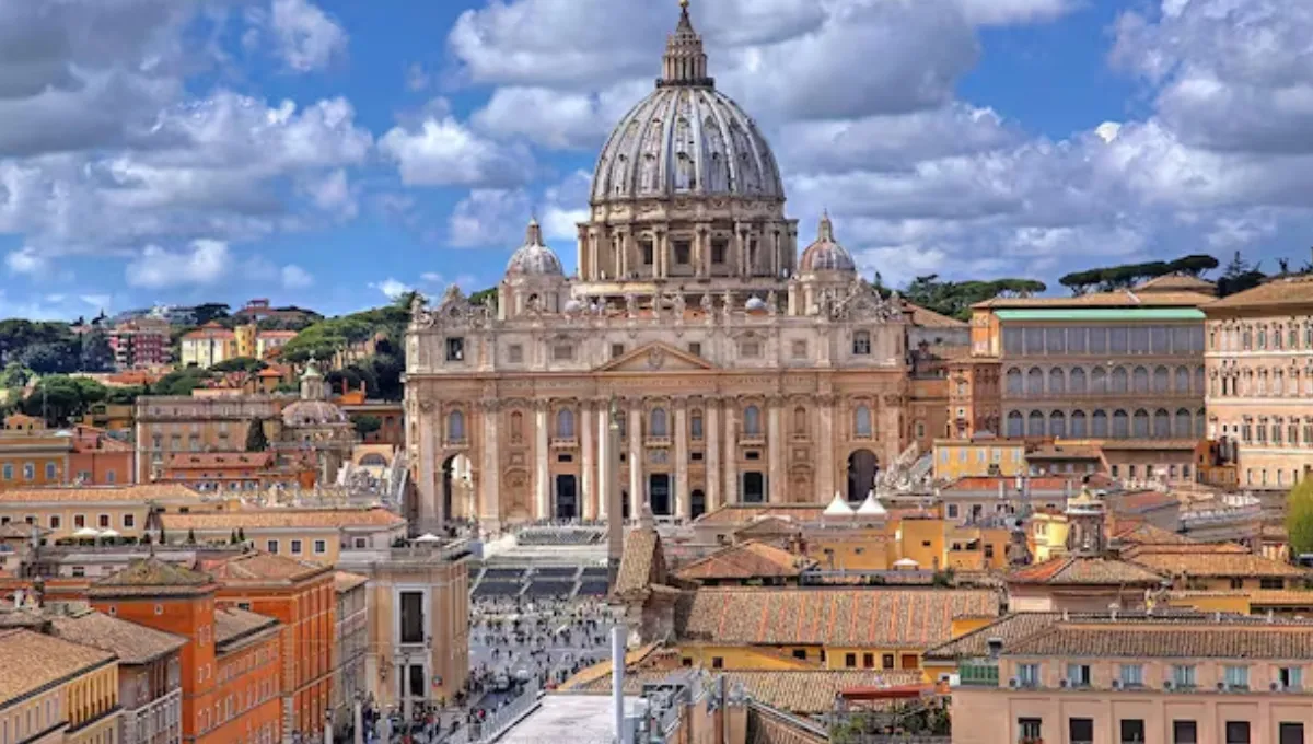 El funeral del papa Francisco en el Vaticano. 