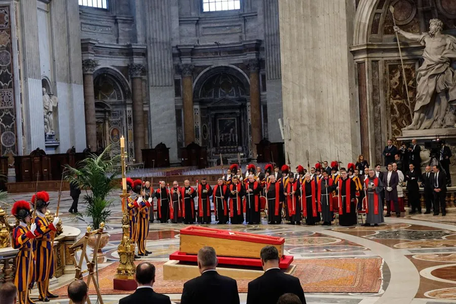 Velorio del Papa Francisco en la Basílica de San Pedro