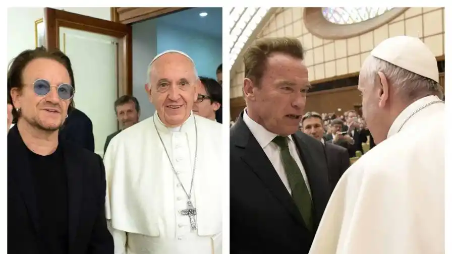 El vínculo del papa Francisco con el espectáculo internacional