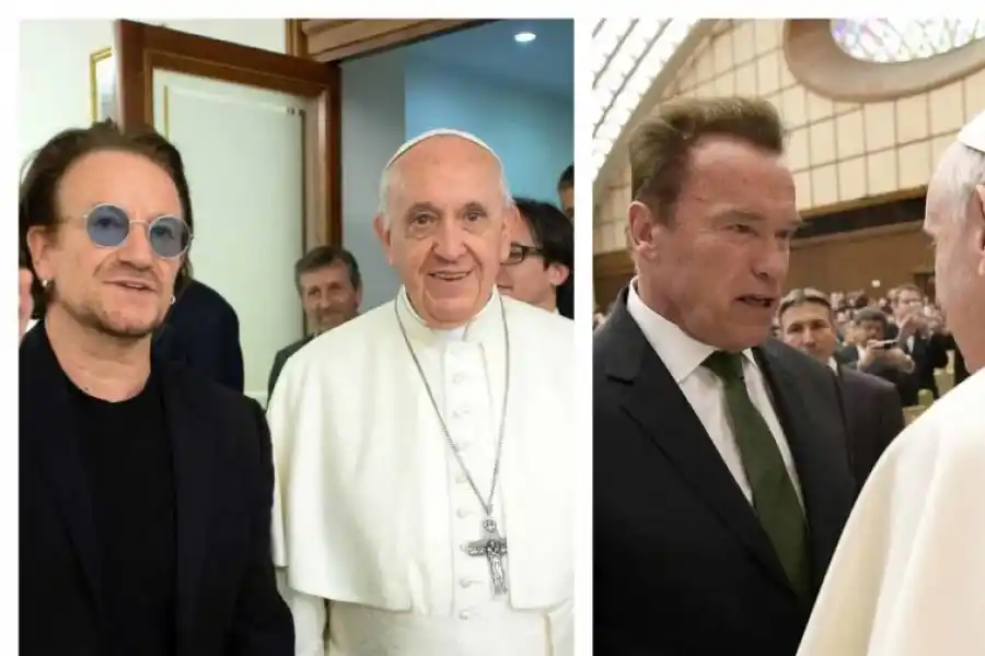 El vínculo del papa Francisco con el espectáculo internacional