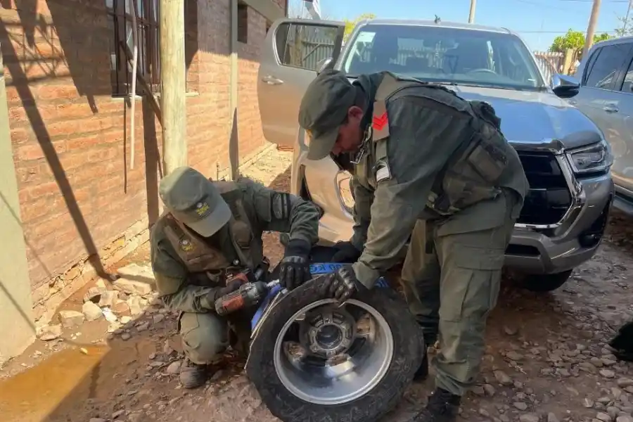 ANTECEDENTE I. El año pasado decomisaron 110 kilos que eran trasladado de la misma manera.