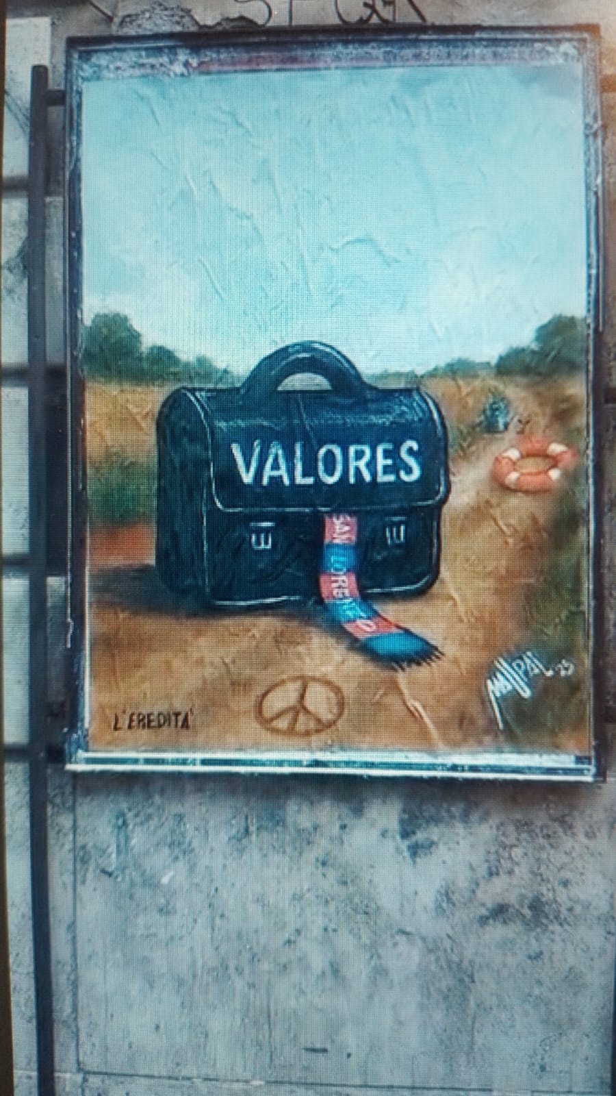 Ayer difundió uno nuevo, con su bolso de valores. 