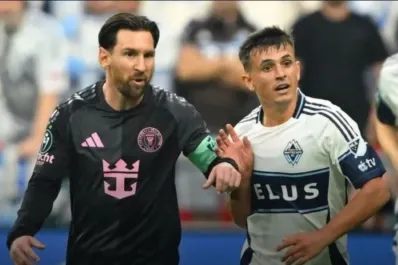 Messi siempre quiere estar en todo, dijo Cubas después del acalorado cruce