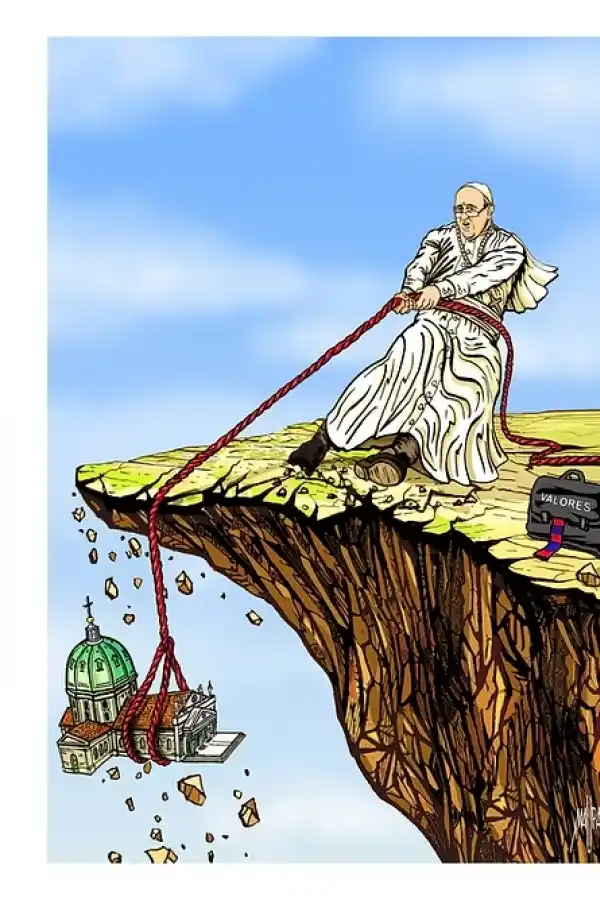 “REFORMA”. Uno de los cuadros sobre los cambios en la Iglesia.