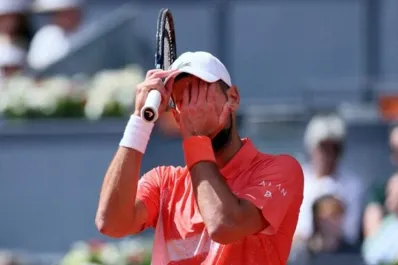 Madrid fue testigo de una caída histórica: Djokovic, eliminado en su debut ante Matteo Arnaldi