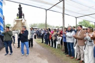 Jaldo participó en Trancas de la misa en honor a San Francisco Solano