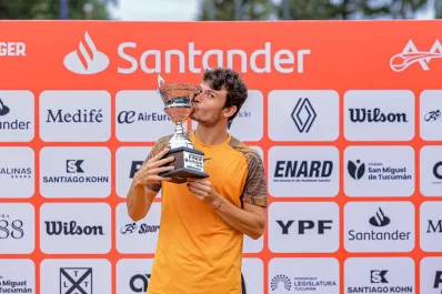 Barrena y el cuento soñado: se consagró campeón del Challenger de Tucumán