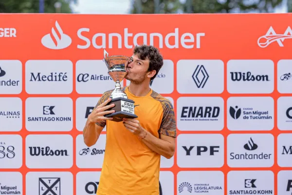 Barrena y el cuento soñado: se consagró campeón del Challenger de Tucumán