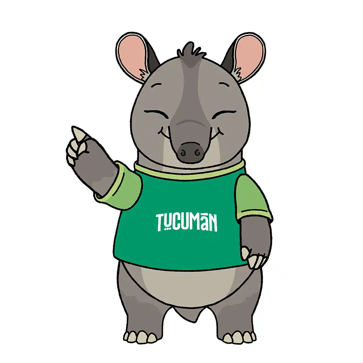 Conocé a Wayki el tapir, la tierna nueva mascota de la provincia