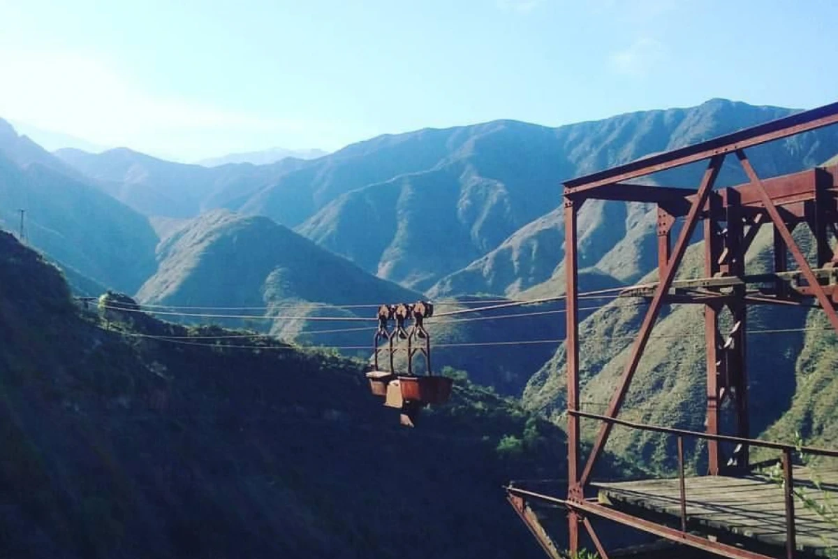 El Cable Carril de Chilecito, uno de los medios de transporte más imponentes del mundo.