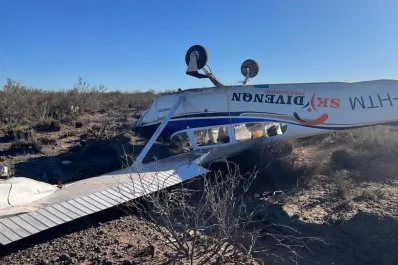 Cayó una avioneta en Río Negro y murió un instructor de vuelo