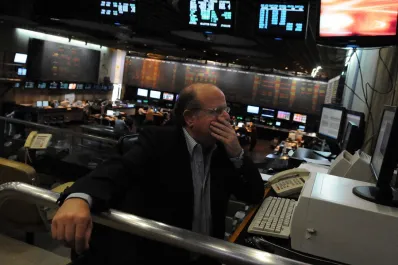 Volatilidad sin red: acciones y bonos argentinos arrancan la semana en baja