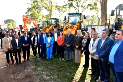 Residuos: el consorcio metropolitano presentó las nuevas maquinarias adquiridas