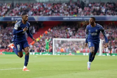 PSG golpeó primero en Londres y dio el primer paso hacia la final de la Champions League